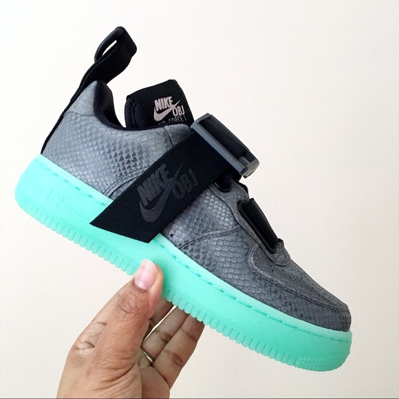 Nike Air Force 1 Utility QS Odell Beckham Jr. GLOW IN THE DARK - Picture 2 of 8